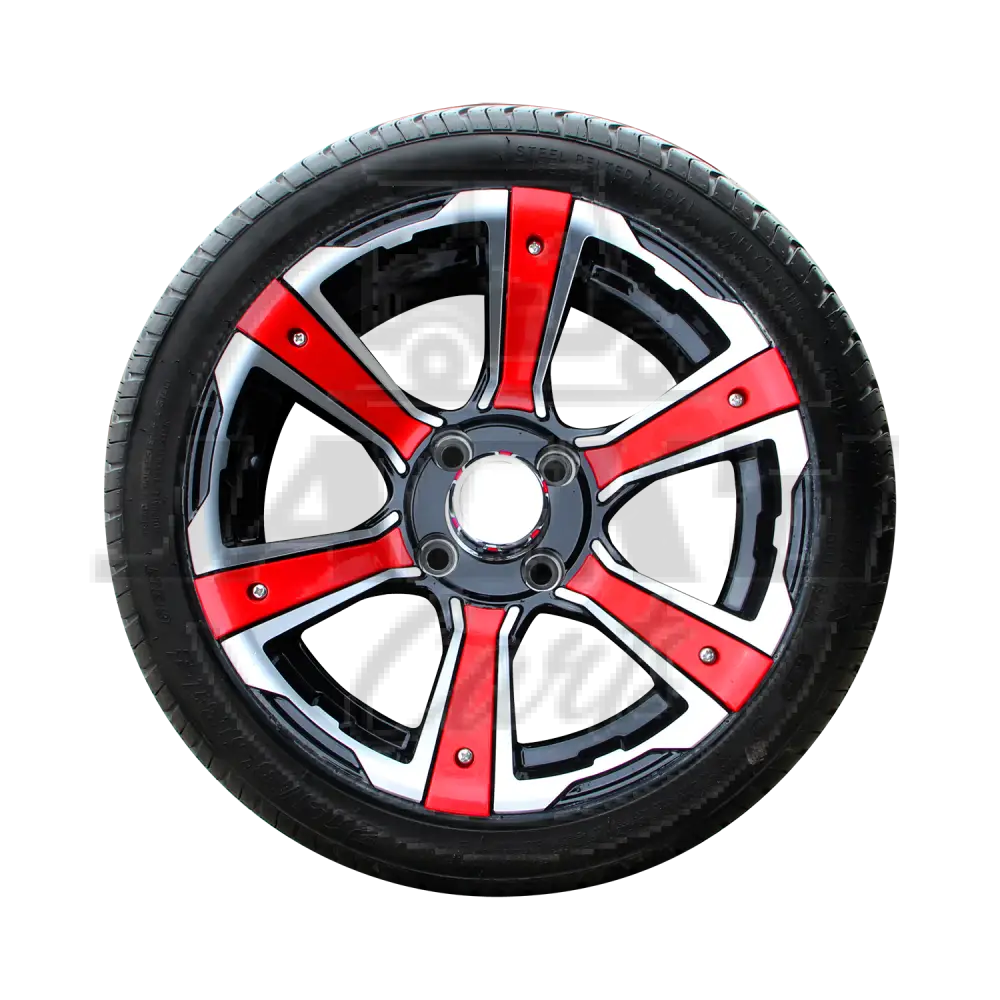 14" Radial Tire Assembly with Decoration - Image 6