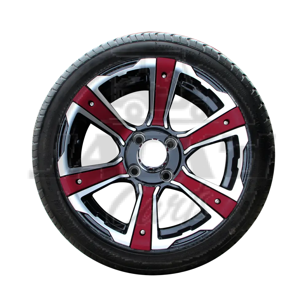 14" Radial Tire Assembly with Decoration - Image 7
