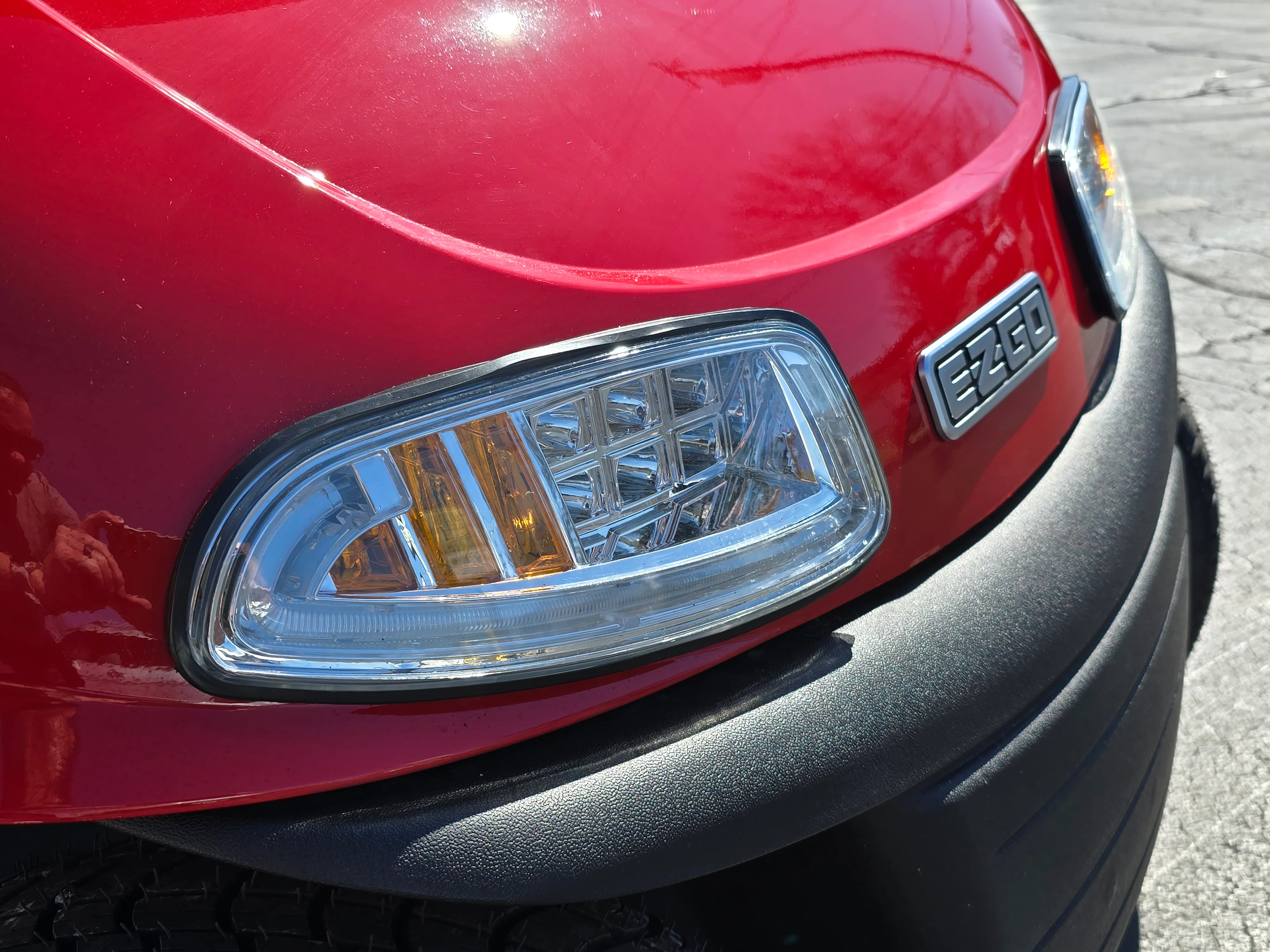 2020 Pre-Owned EZGO RXV - 2 Seater -Red - Image 6
