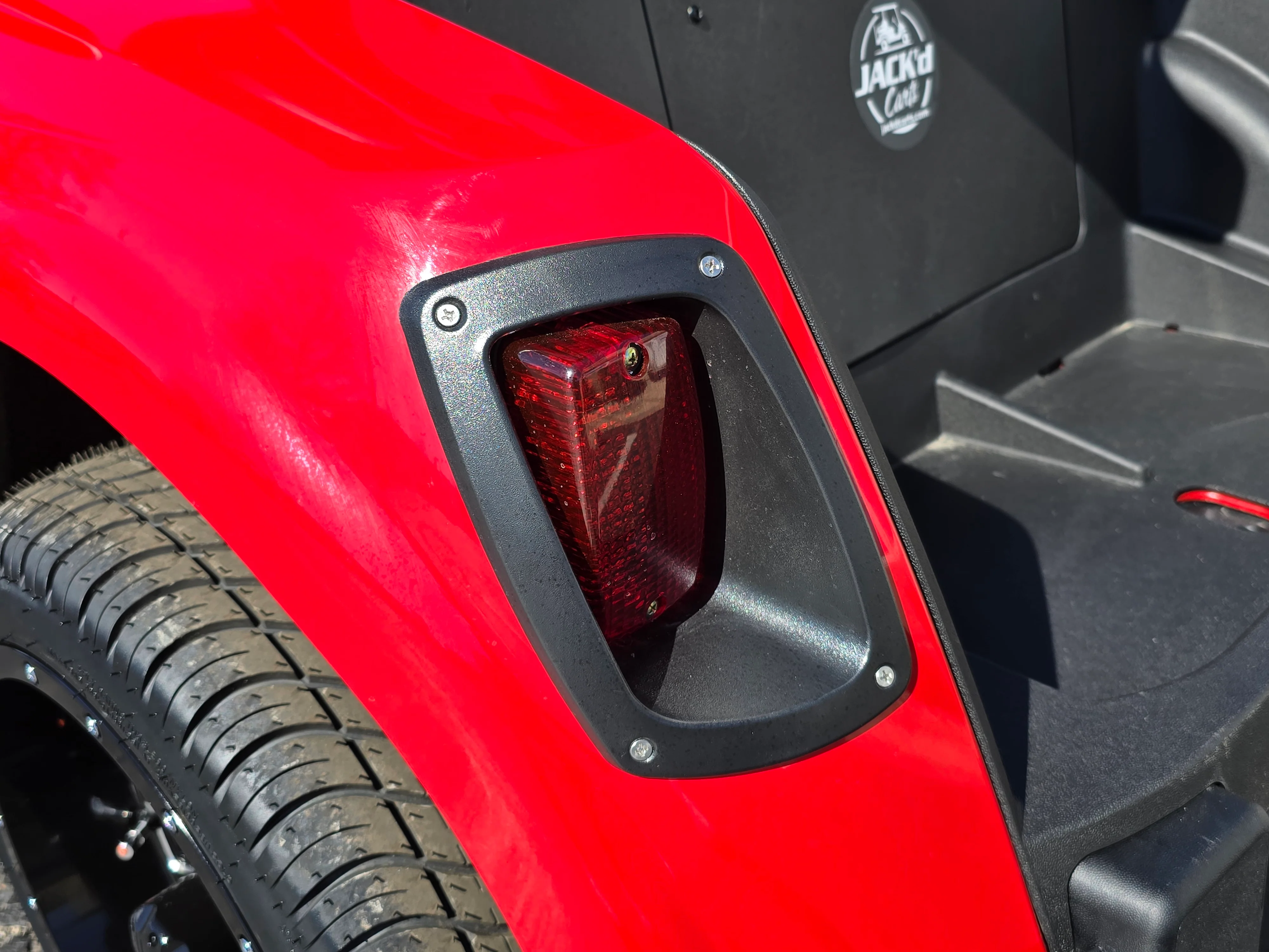 2020 Pre-Owned EZGO RXV - 2 Seater -Red - Image 7