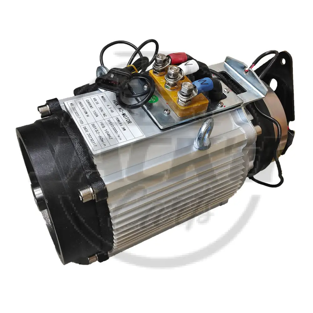 AC Motor With Motor Brake, 48V/6.3KW