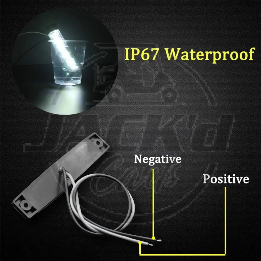 Botepon 6Pcs Led Rock Lights, Strip Lights, Wheel Well Lights, Led Underglow Kit for Golf Cart, Trucks, Jeep Wrangler, RZR, Offroad, F150, F250, Snowmobile (White) - Image 2