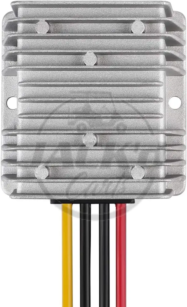 BZONE DC to DC Voltage Reducer Step Down Waterproof Voltage Regulator Buck Converter for Golf Cart Club Car (48V to 12V 20A)