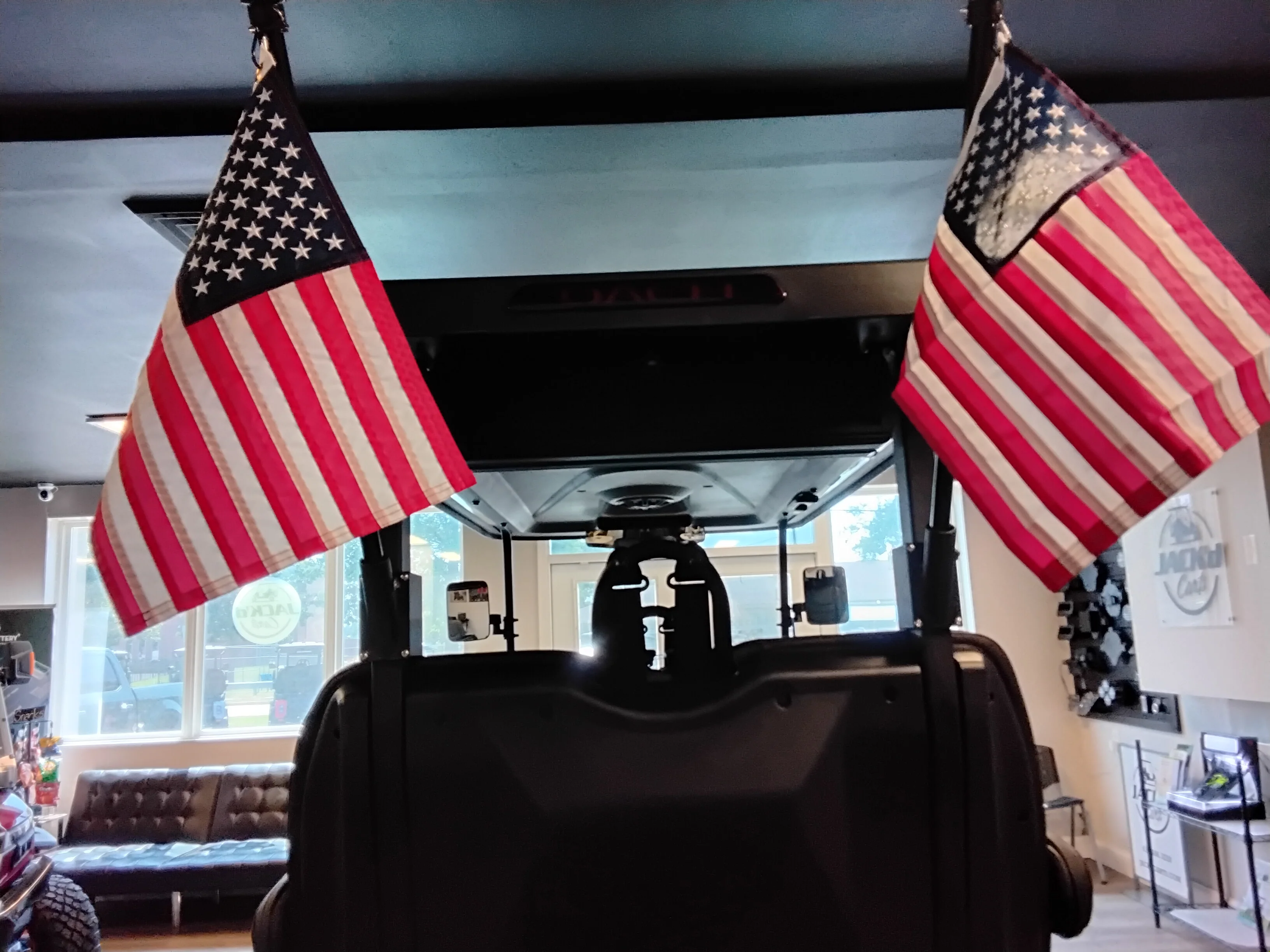 DACH Apollo & Evolution D5 Roof Support Flag Holder - Image 3