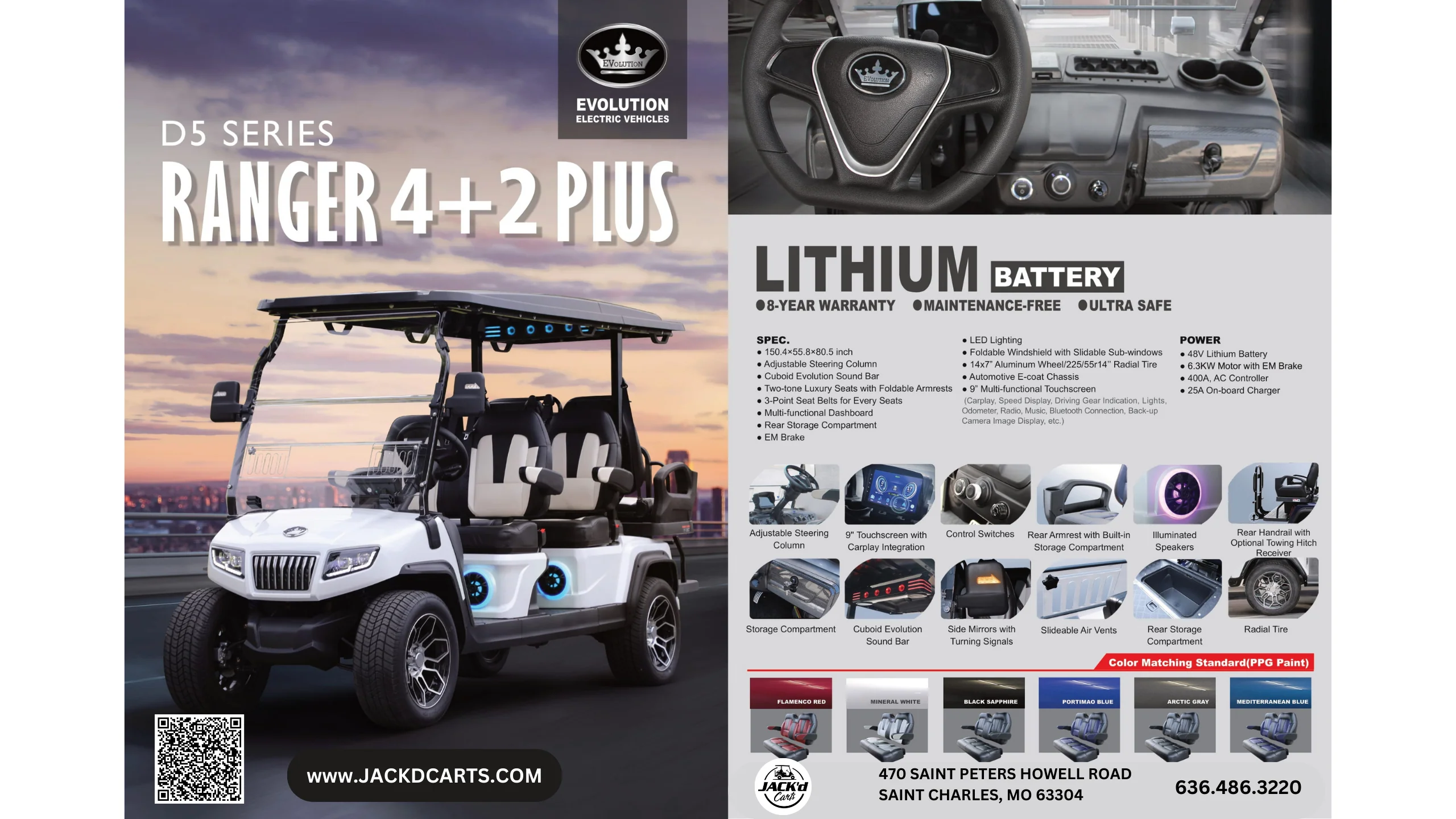Evolution D5:Ranger 4+2 PLUS Arctic Grey - Image 17