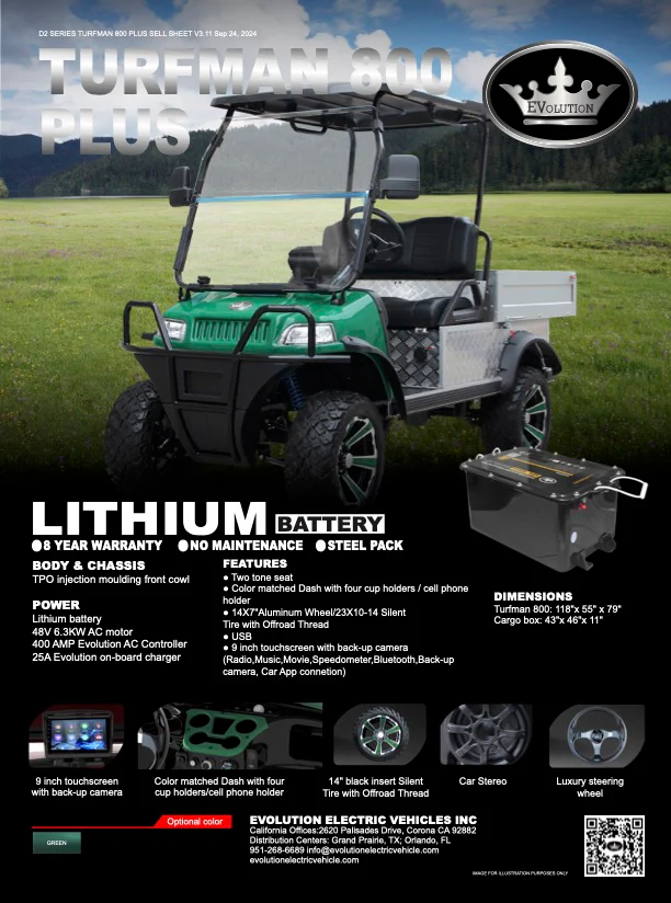 Evolution Turfman 800 - Image 12
