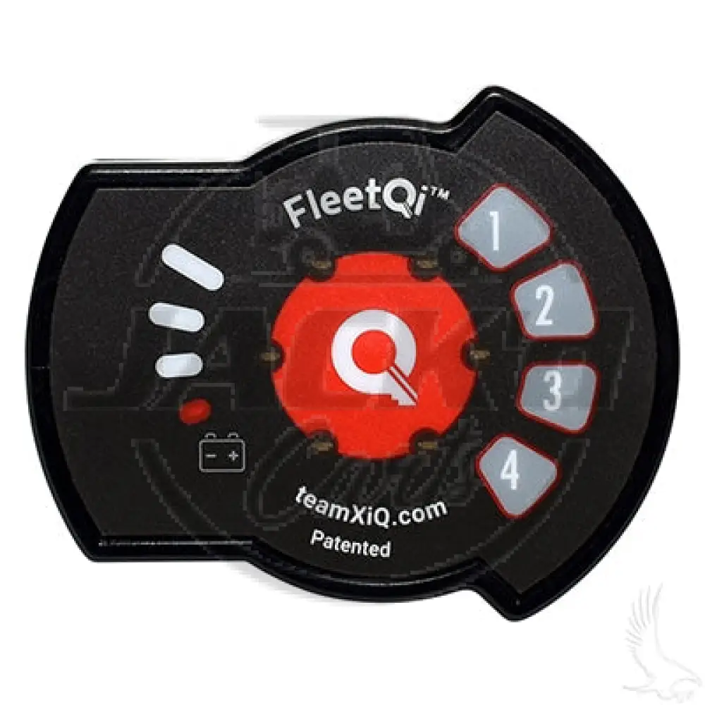 FleetQi Keyless Ignition Switch System with Digital Battery Monitor, 12-48V - Image 2
