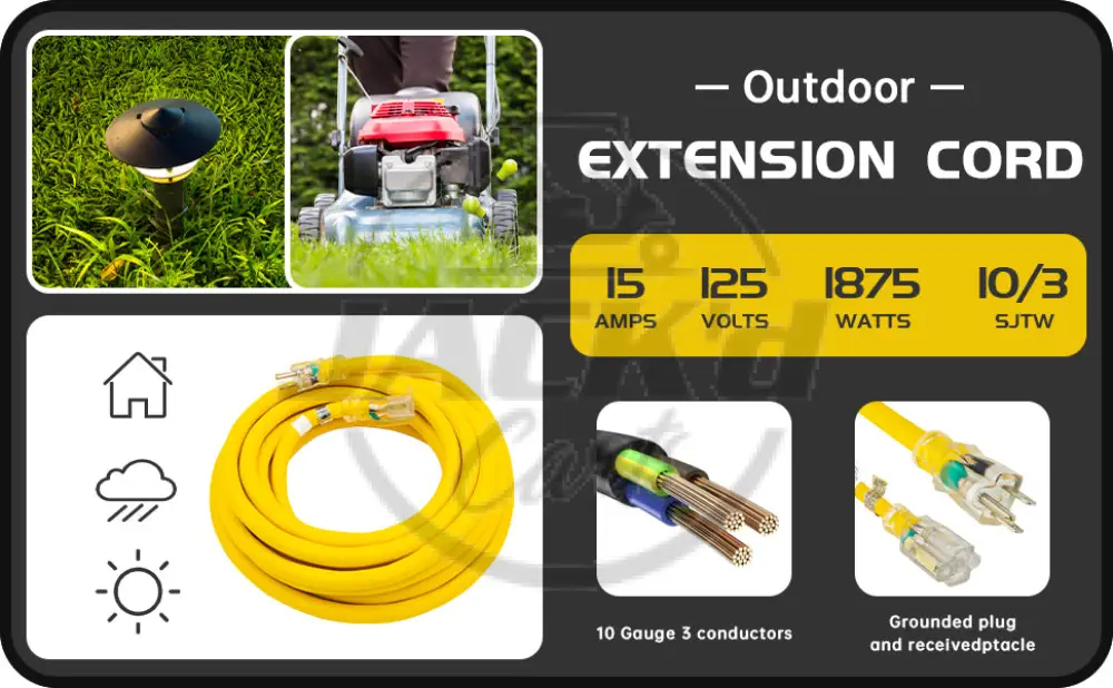 Golf Cart Charging Extension Cord - Image 2