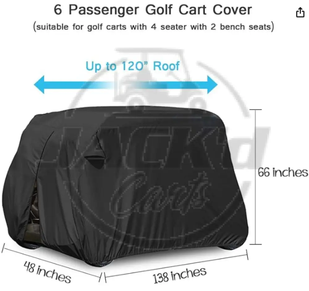 Golf Cart Cover for 6 Seaters - Image 2