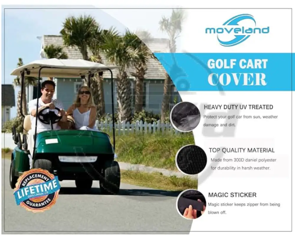 Golf Cart Cover for 6 Seaters - Image 6