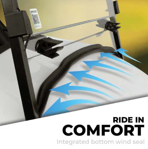MODZ® Windshield for DACH Apollo Golf Carts - Image 6