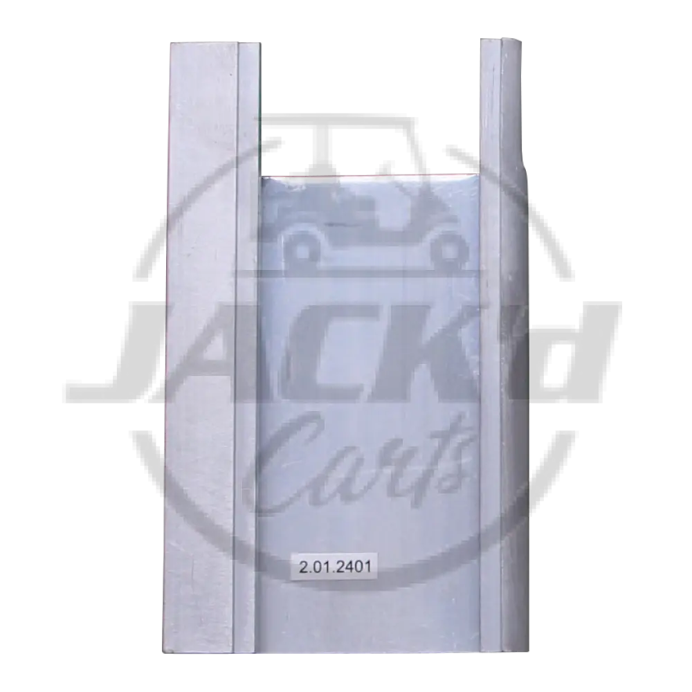 Driver Side Rear Aluminum Side Bumper Plate