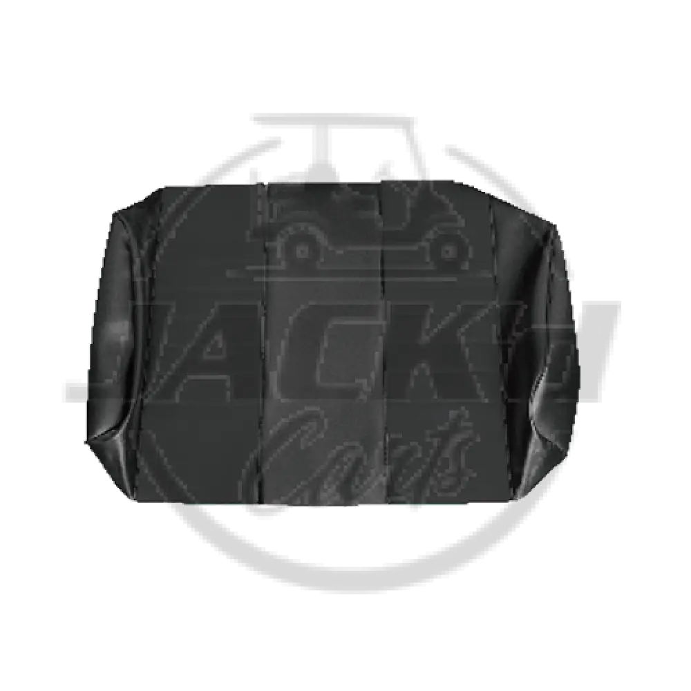 Seat Skin For Front Seat, Black With Gold Stitch