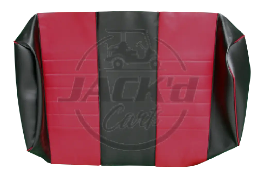 Seat Skin For Front Seat, Candy Apple Red & Black