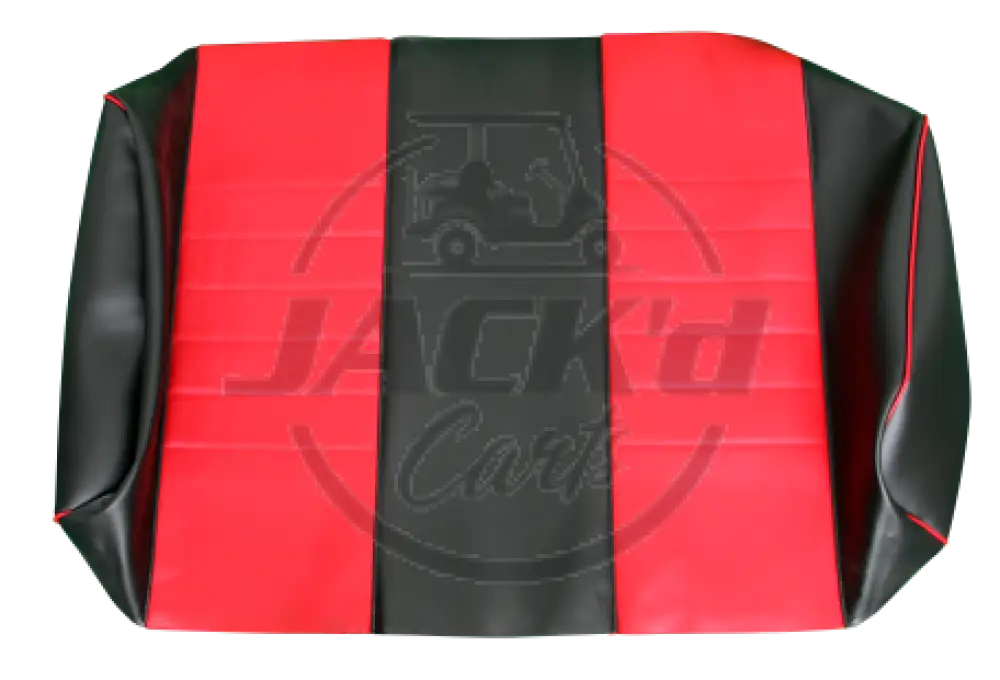 Seat Skin for Front Seat, Red & Black