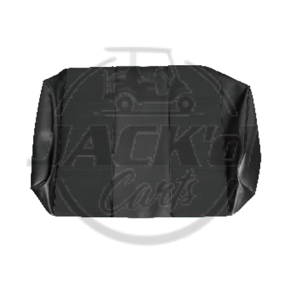 Seat Skin For Rear Seat, Black With Gold Stitch