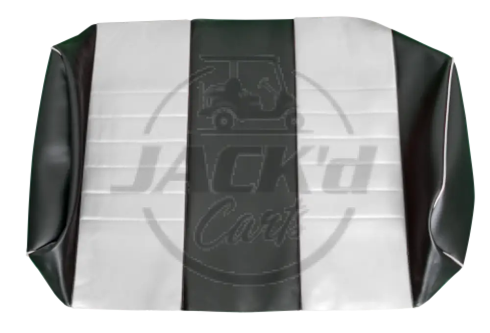 Seat Skin For Rear Seat, Silver & Black