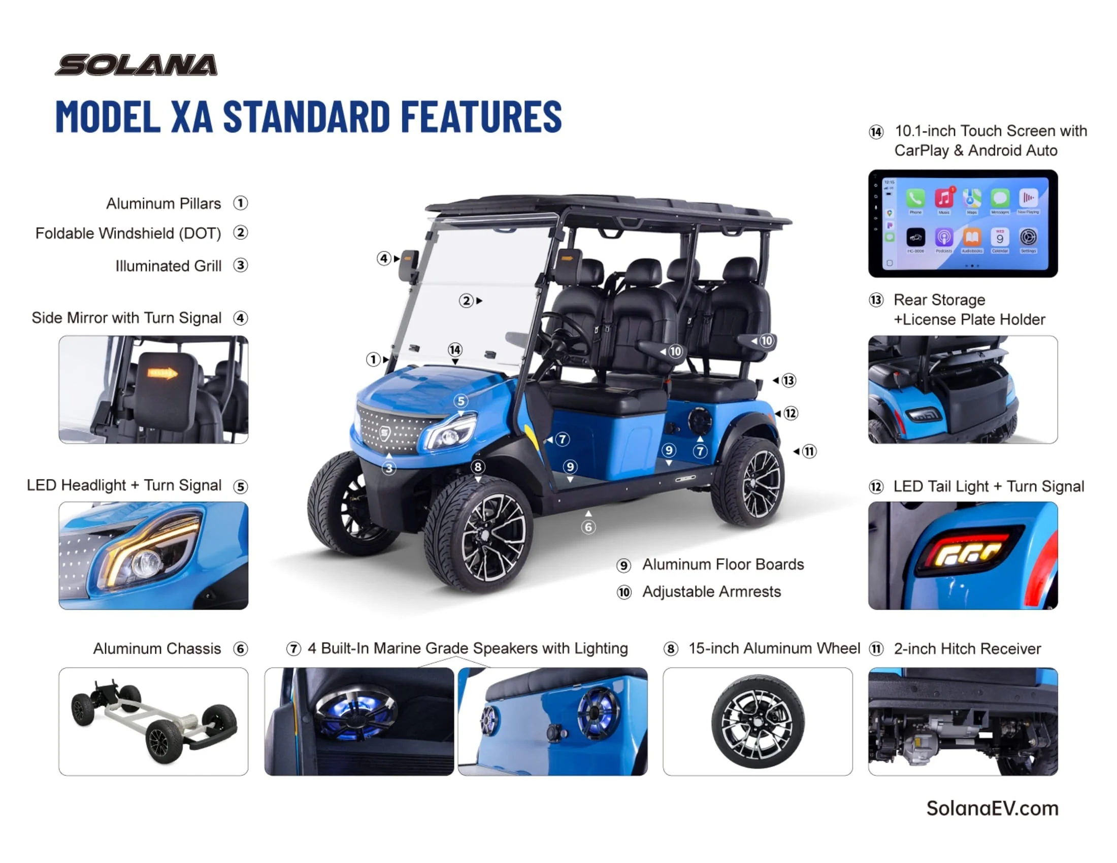 Solana XA 4P -  Silver - 2025 CLEARANCE SALE! - Image 4