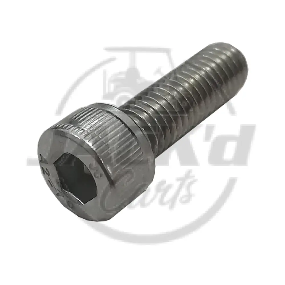 Stainless steel socker hexagon screw M6*12, For Wheel Decoration Trim