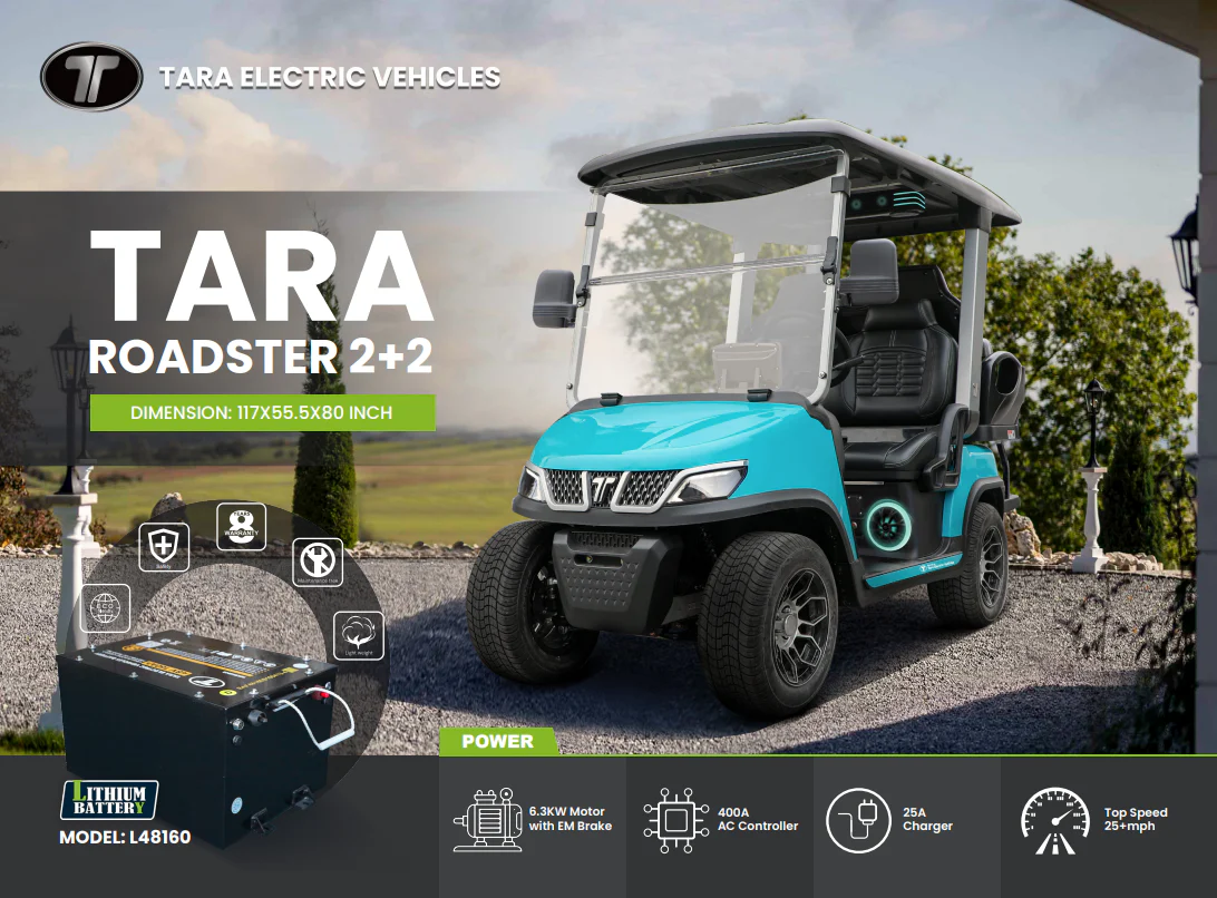 Tara Roadster 2+2 - Black Sapphire - 2025 CLEARANCE SALE! - Image 5