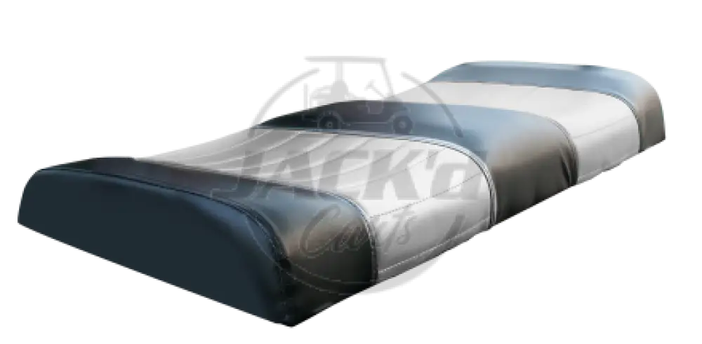 Silver & Black Front Seat Cushion