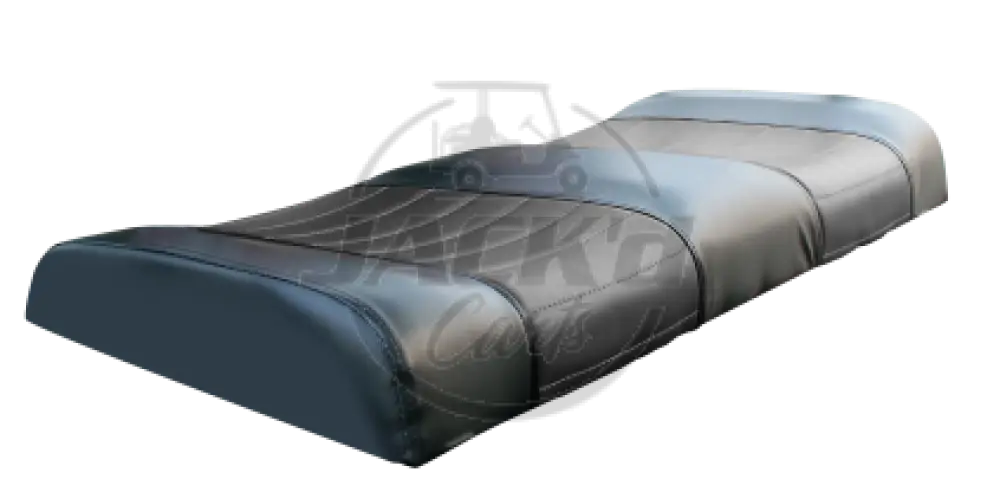 Rear Seat Cushion, Black W/ Golden Line